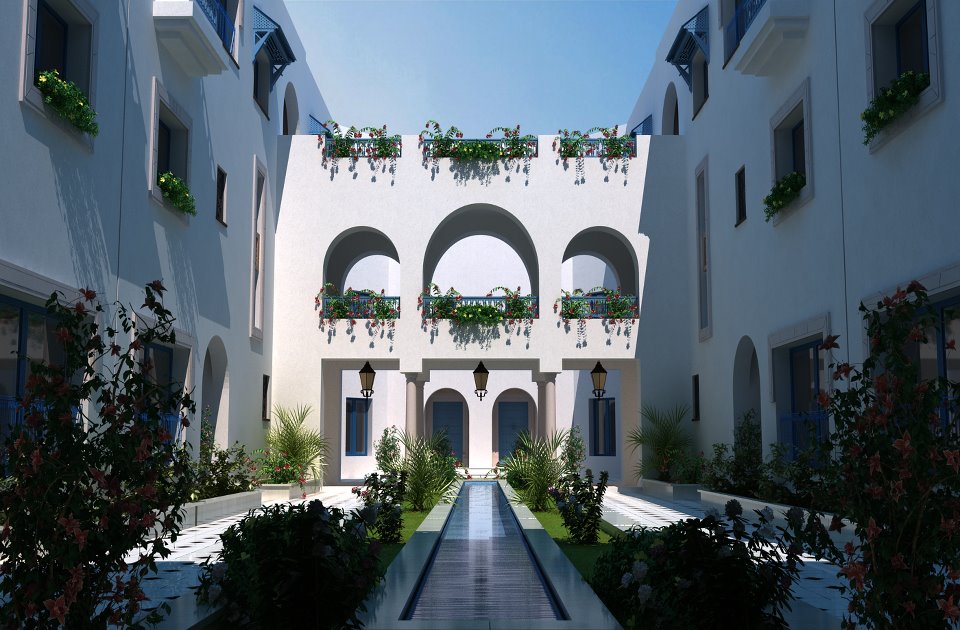 RESIDENCE JINENE SOUKRA (LE PATIO) - Image principale